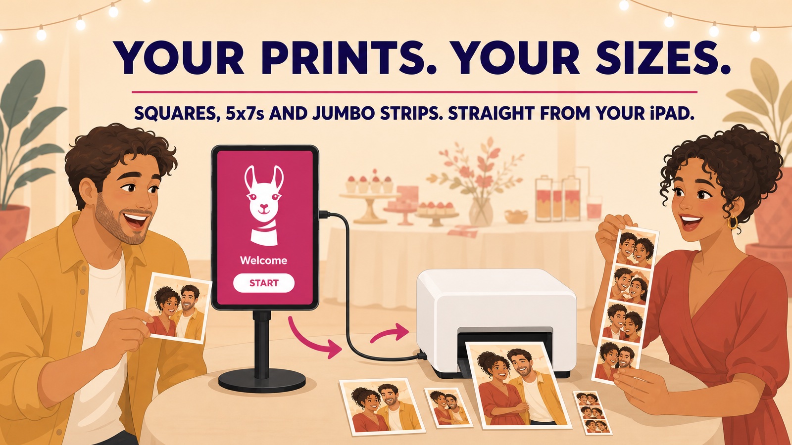 Your Prints, Your Sizes: Pick Any Print Size Over USB in LumaBooth 5.4.2